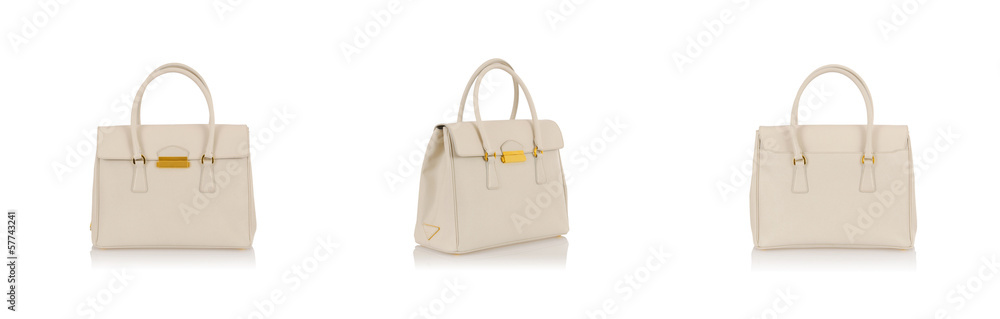 Woman bag isolated on the white background Woman bag isolated on the white background