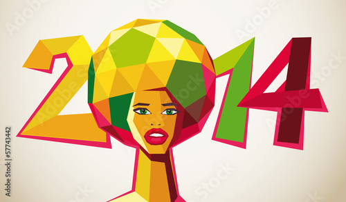fussball poster brasilien 2014