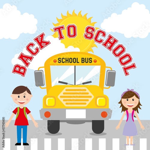 back to school bus