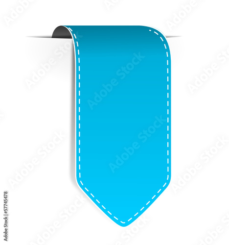 Schild Pfeil blau