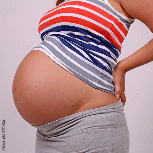 Canvas Print pregnant