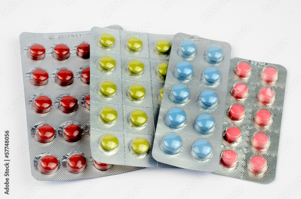 bunte Tabletten bunte Tabletten