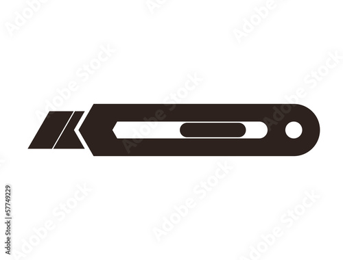 Utility knife - packing sign