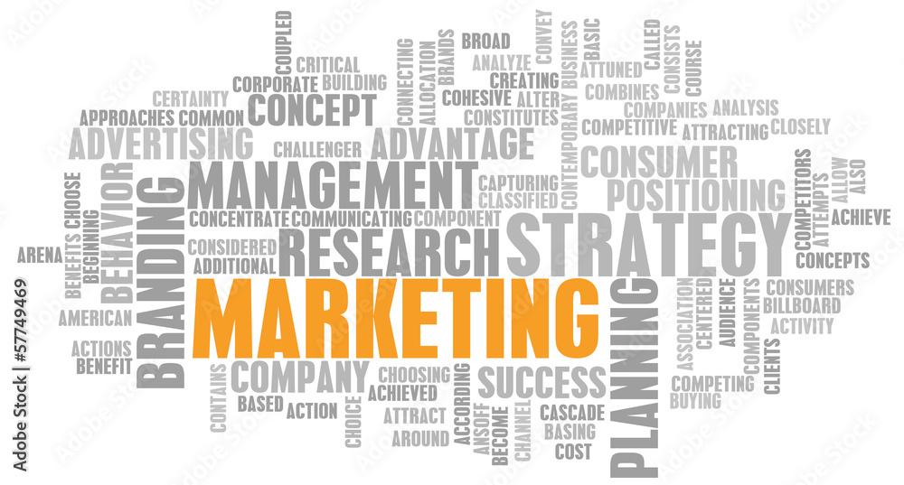 Fototapeta premium Marketing Research