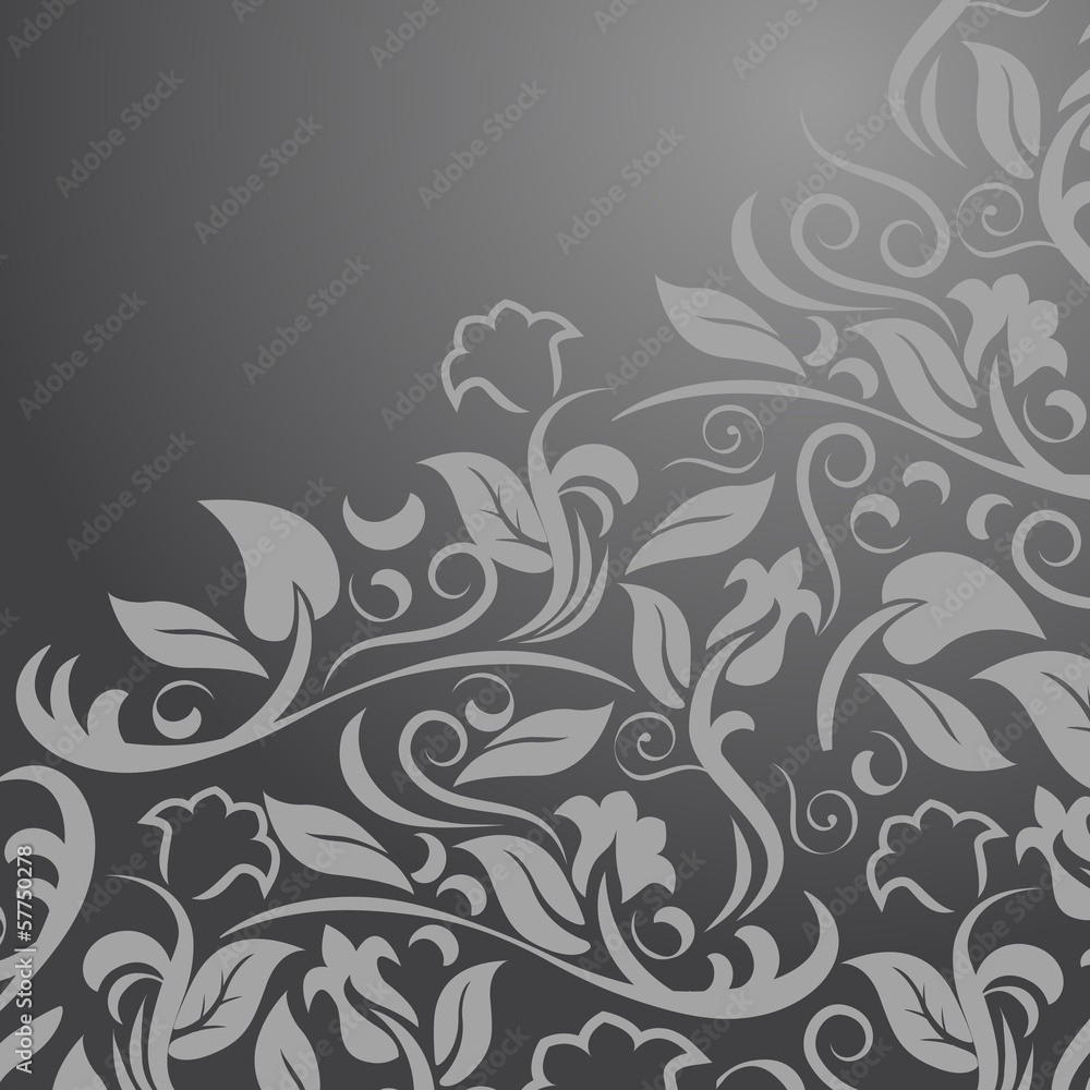 Floral Background - Vector Floral Background - Vector