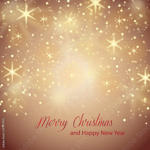 Festive Christmas Background - Vector