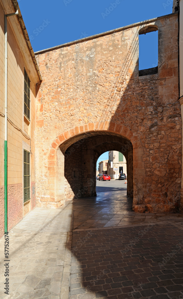 La Porte Murée (Porta Murada) à Santanyí à Majorque
