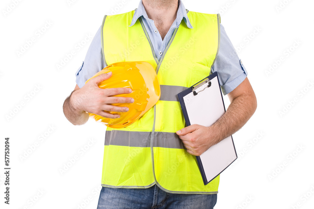 Blue collar worker. Blue collar worker.