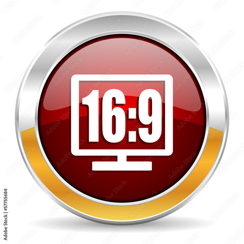 16 9 display icon 16 9 display icon