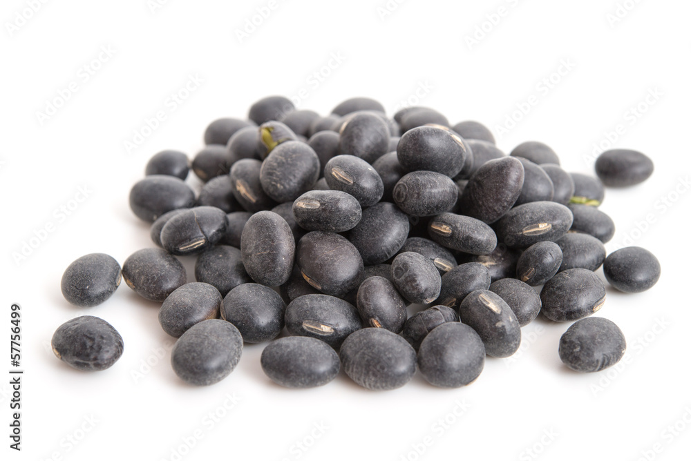 Schwarze Sojabohnen Schwarze Sojabohnen