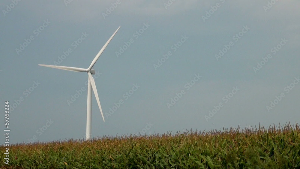 Large wind farm in central Indiana Large wind farm in central Indiana
