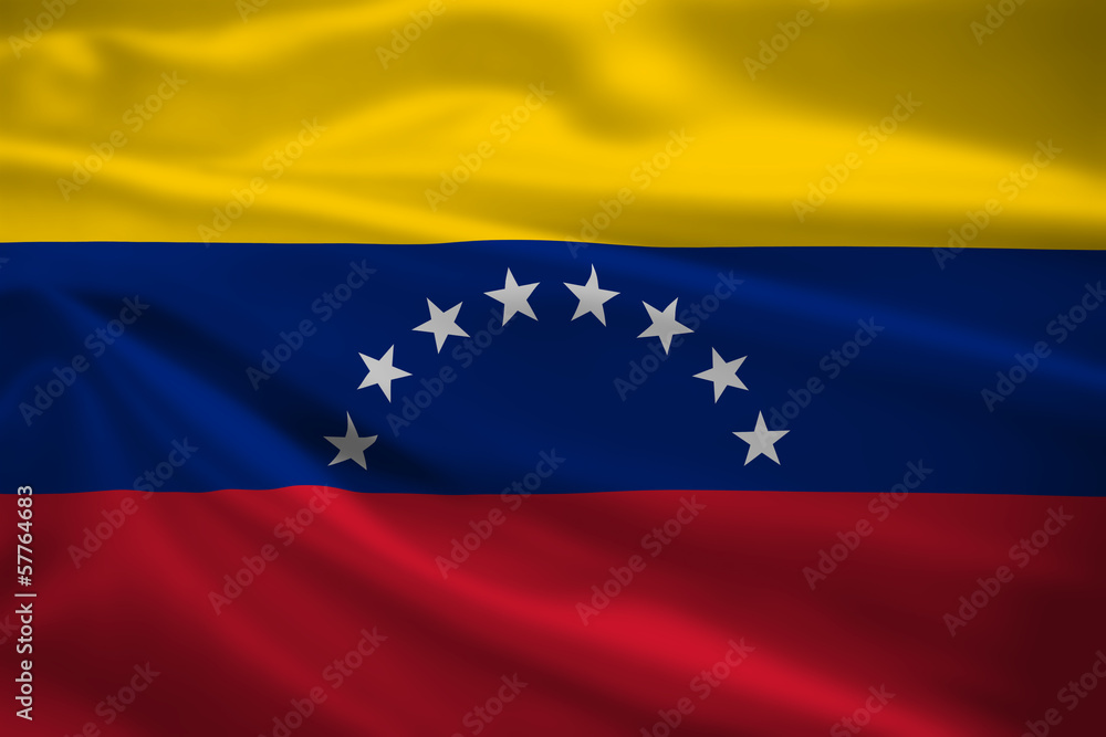 Venezuela flag blowing in the wind Venezuela flag blowing in the wind