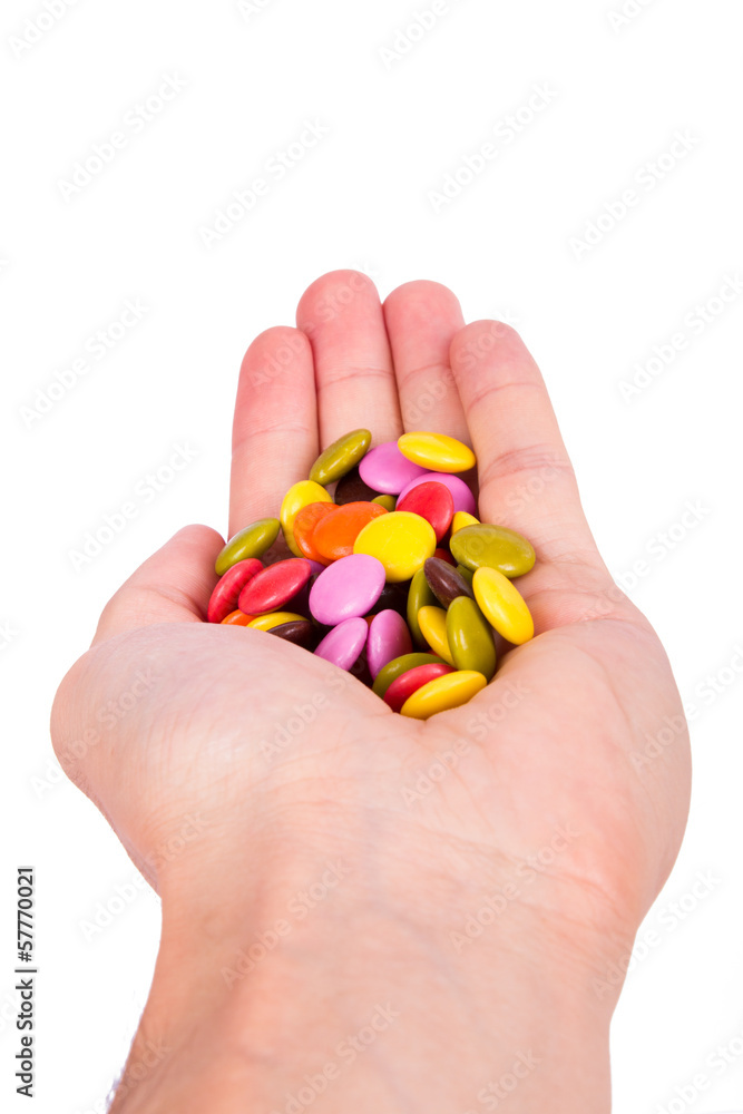 Hand Reaching Lollipop Candy Hand Reaching Lollipop Candy