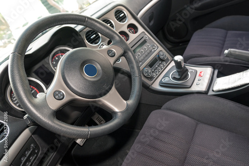 Interior of the vehicle