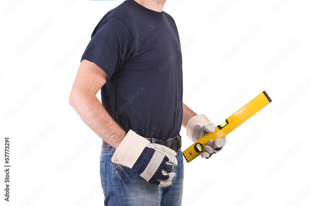 Blue collar worker. Blue collar worker.