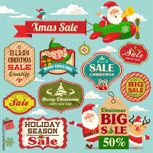 Christmas design elements collection