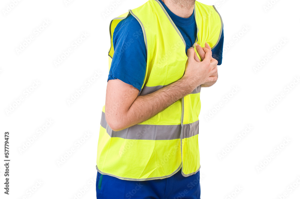 Blue collar worker. Blue collar worker.