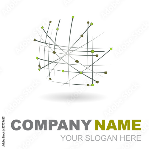 logo design 3d company name #3