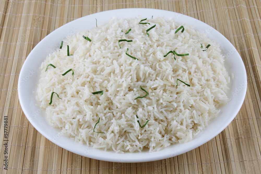 Fried basmati rice Fried basmati rice