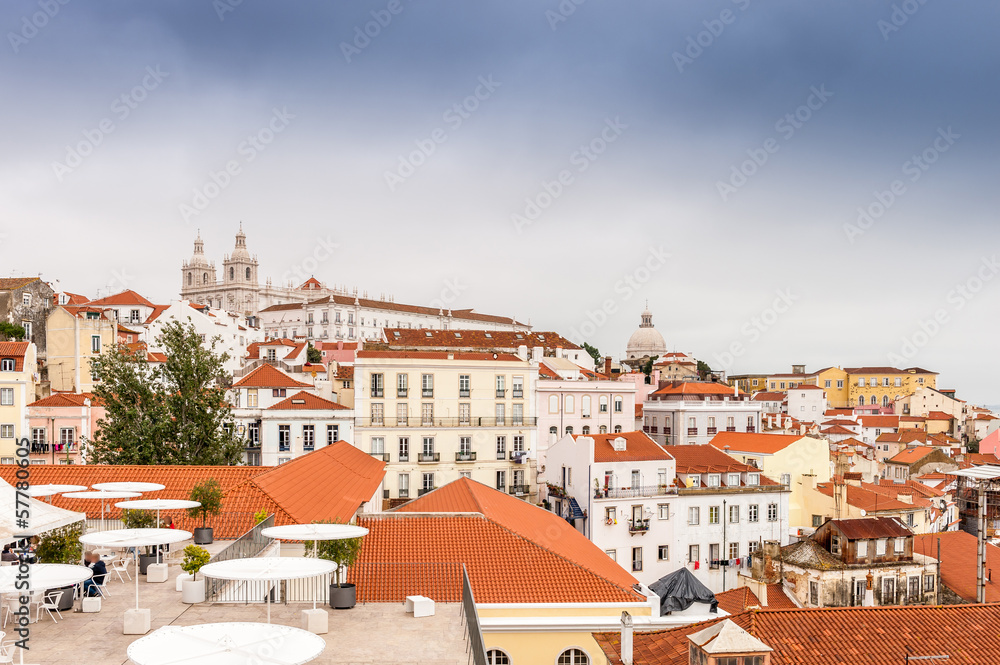 Lisbonne, Miradouro de Santa Luzia