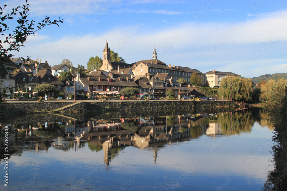 Obraz premium Argentat (Corrèze)