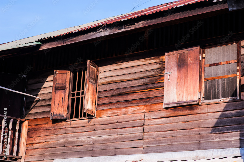 Wood window Wood window