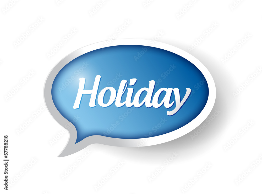 holiday message bubble illustration design holiday message bubble illustration design