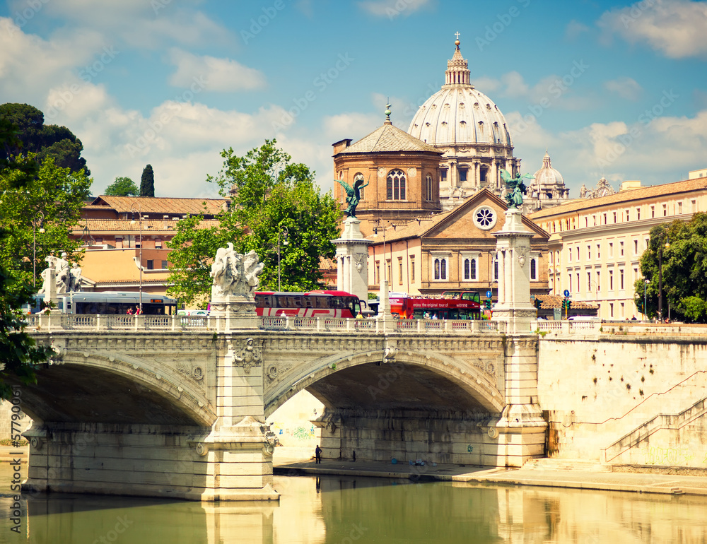 Saint Peter cathedral, Rome, Italy