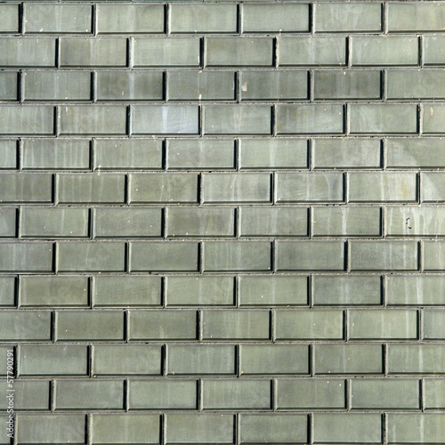 old green brick wall