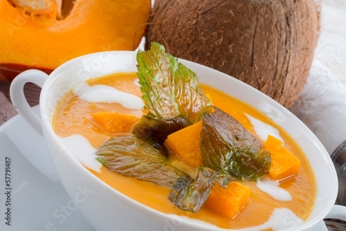 .pumpkin soup photo