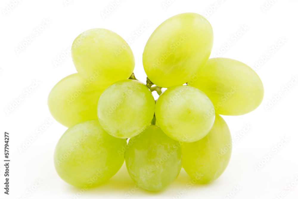 Bunch of white grape(White Muscat) isolated Bunch of white grape(White Muscat) isolated