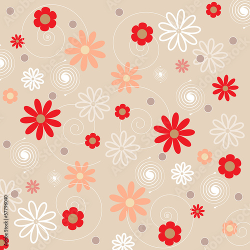 cute floral background