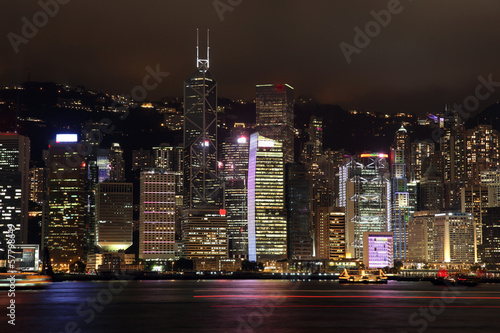 Hong Kong in the night  China