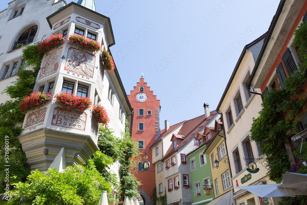 Stadtbild von Meersburg Stadtbild von Meersburg