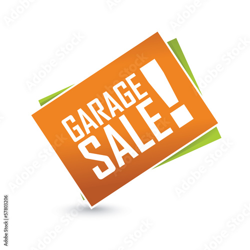 garage sale label