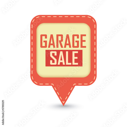 garage sale label
