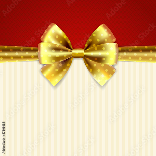 Background with bow