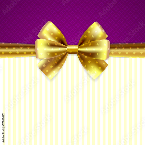 Background with bow