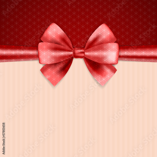 Background with bow