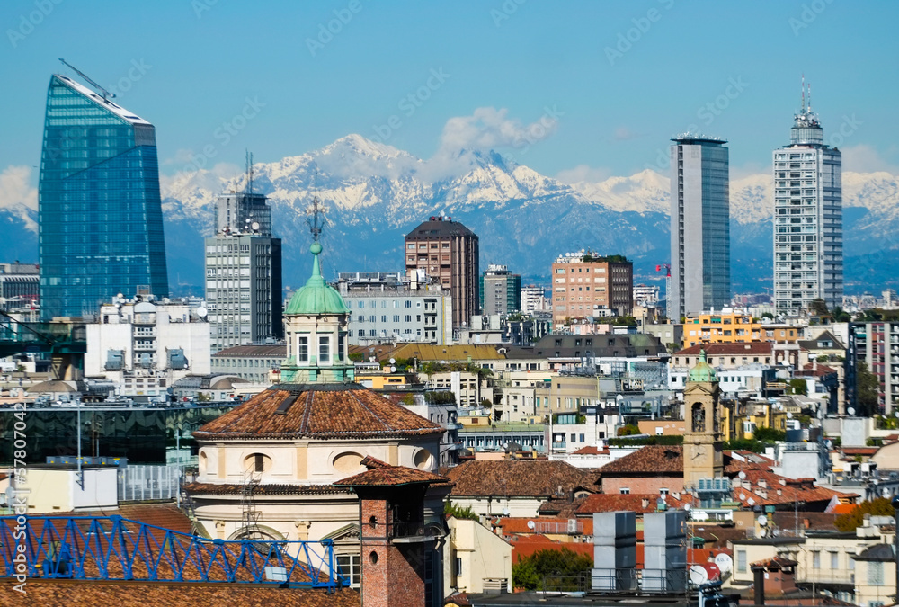 Obraz premium Milan cityscape