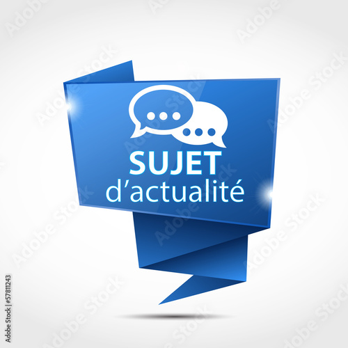 bulle origami : sujet d'actualité