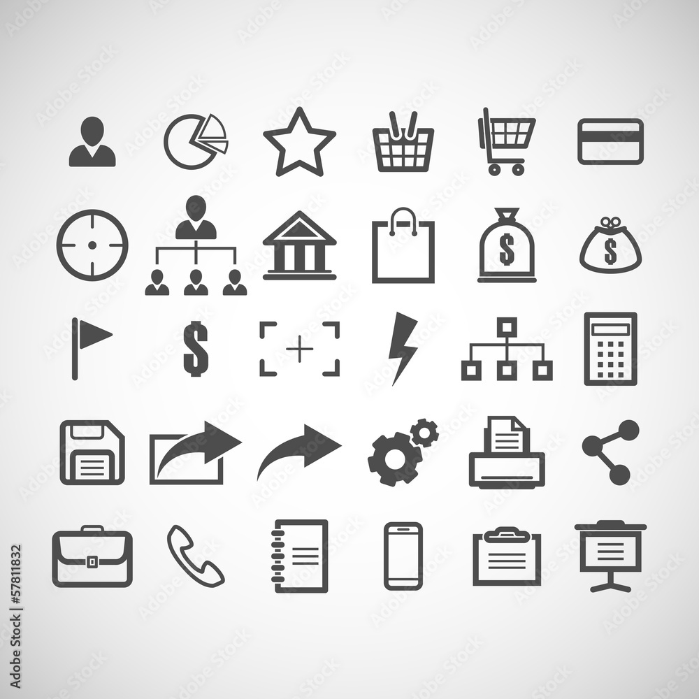 set of web icons set of web icons