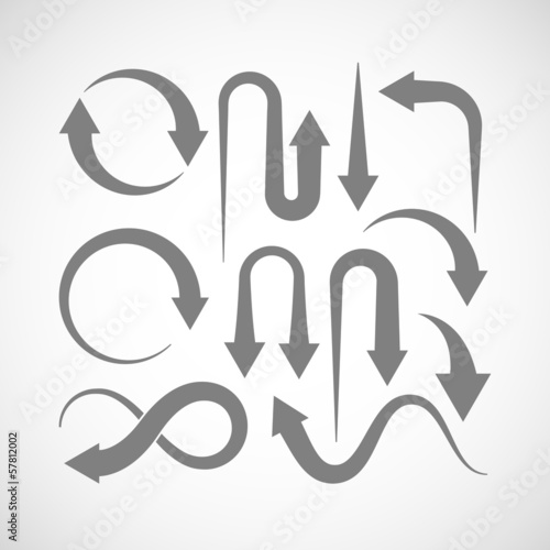 set of arrow icons