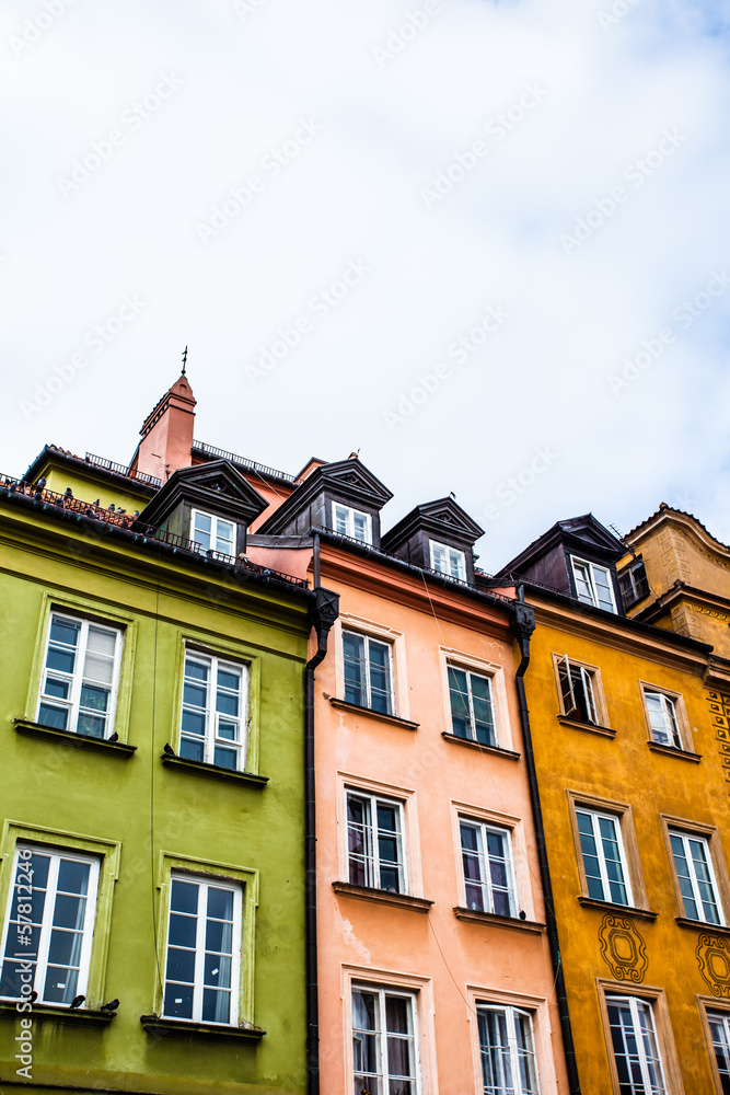 Castle Square in Warsaw, Poland