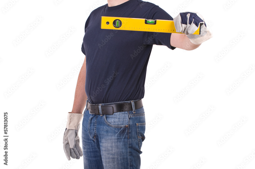 Blue collar worker. Blue collar worker.