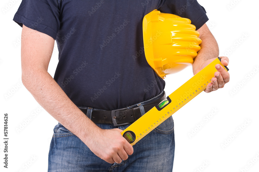 Blue collar worker. Blue collar worker.