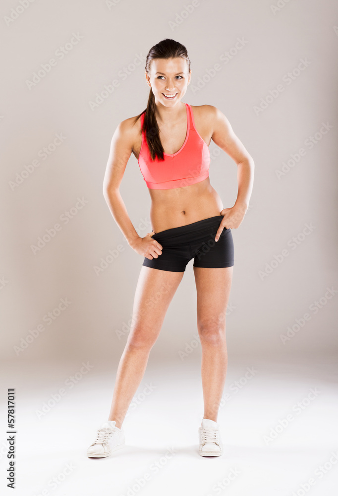 Fitness portrait Fitness portrait