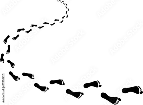 Incoming footprints