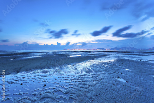 Photography Sunset over sea in Hong Kong