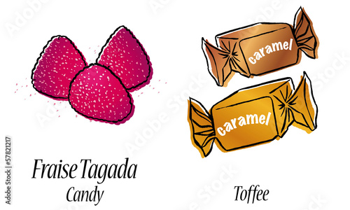Caramel Fraises Tagada